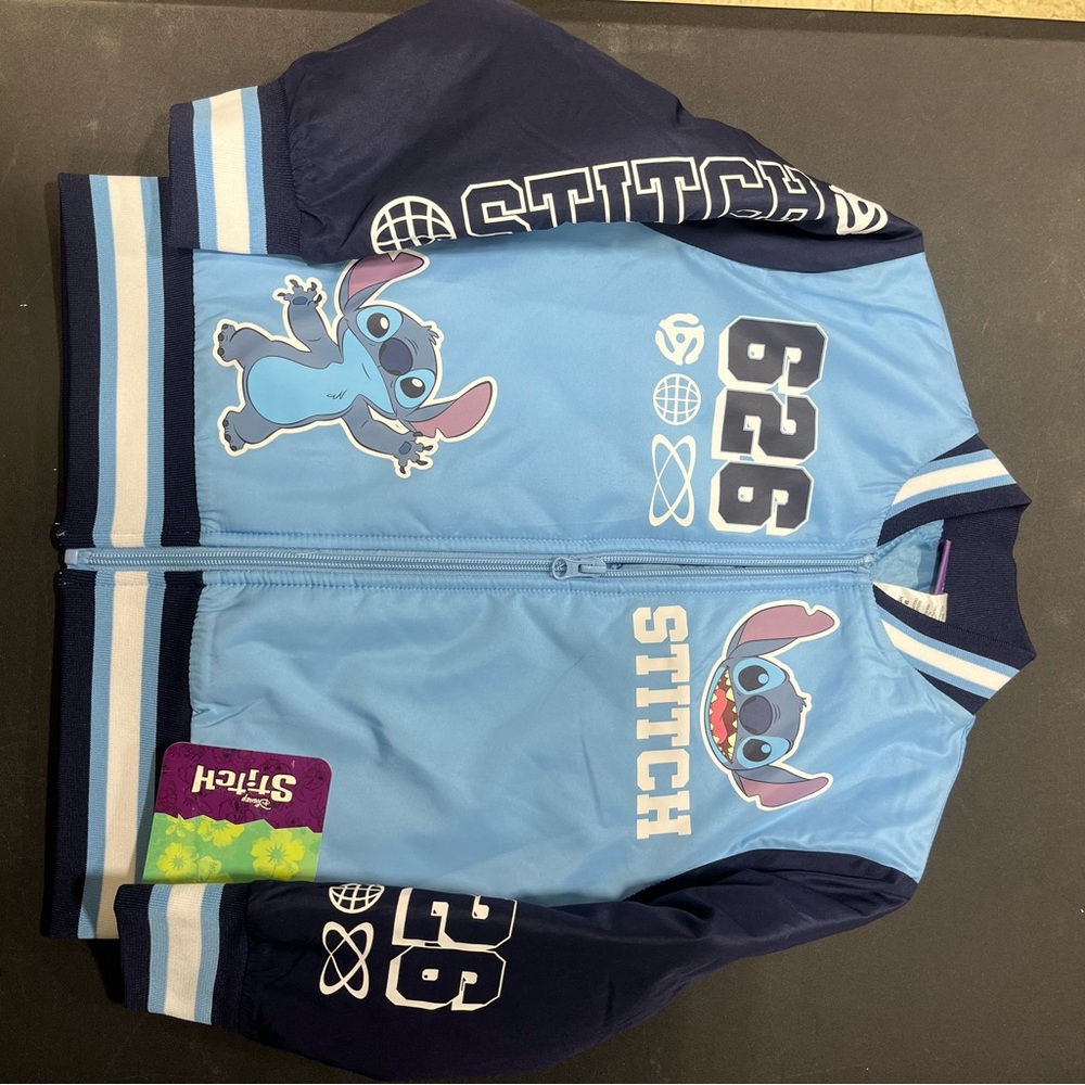 Stitch Kids Navy and Light Blue Hoodie